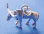 sterling silver ox charm