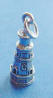 sterling silver lighthouse charm
