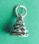 sterling silver cute little christmas tree charm