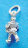 sterling silver small drummer boy charm