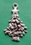 sterling silver Christmas tree charm