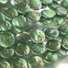 example of dyed coin pearls in green