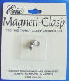 E'arrs silver-plated Magneti-Clasp