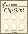 E'arrs Clip Slips are cushions for clip non-pierced earrings.