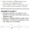 E'arrs Magneti-Clasp package instructions