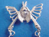 sterling silver angel charm holder