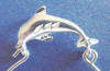 sterling silver dolphin charmholder