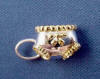 sterling silver and 18k gold-plate accented Links of London Lucky Knickers charm