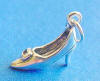 sterling silver high heel shoe - fashion pump charm