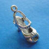 sterling silver lady's high heel shoe charm