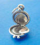 sterling silver compact charm