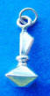 sterling silver perfume atomizer charm
