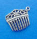 sterling silver hair comb charm