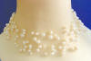 bridal jewelry - 15-strand pearl illusion necklace