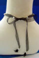back of the organza necklace ties in a bow - very pretty on bridesmaids