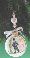 petit fours wedding ornament hanger
