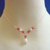 Handcrafted sterling silver Swarovski crystal pearl and crystal jewelry