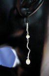 bridal earrings bridesmaid earrings pearl earrings