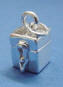 sterling silver prayer box charm