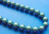 midnight blue shell pearls