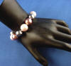 12mm south sea shell pearl 3-color bracelet