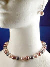 special request 3-color south sea shell pearl necklace