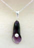large amethyst calla lily jewelry