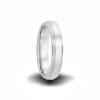 cobalt chrome 6mm wide wedding ring