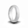 cobalt chrome 6mm wide wedding ring