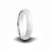 6mm wide cobalt chrome heavy stone rings (r) wedding band