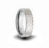 heavy stone rings 6mm wide engraved tungsten carbide wedding band