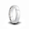 7mm wide cobalt chrome wedding band ring