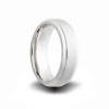 7mm wide cobalt chrome heavy stone rings (r) wedding band ring