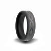 wedding ring black zirconium