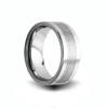 8mm wide tungsten carbide wedding band ring