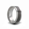 titanium with carbon fiber wedding band