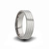 titanium 8mm wide wedding ring