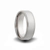 heavy stone rings (R) titanium wedding band