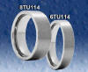 heavy stone rings tungsten carbide wedding rings bands