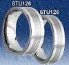tungsten carbide wedding band by heavy stone rings