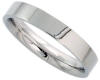 environmently friendly stainless steel 5mm wide wedding band ring